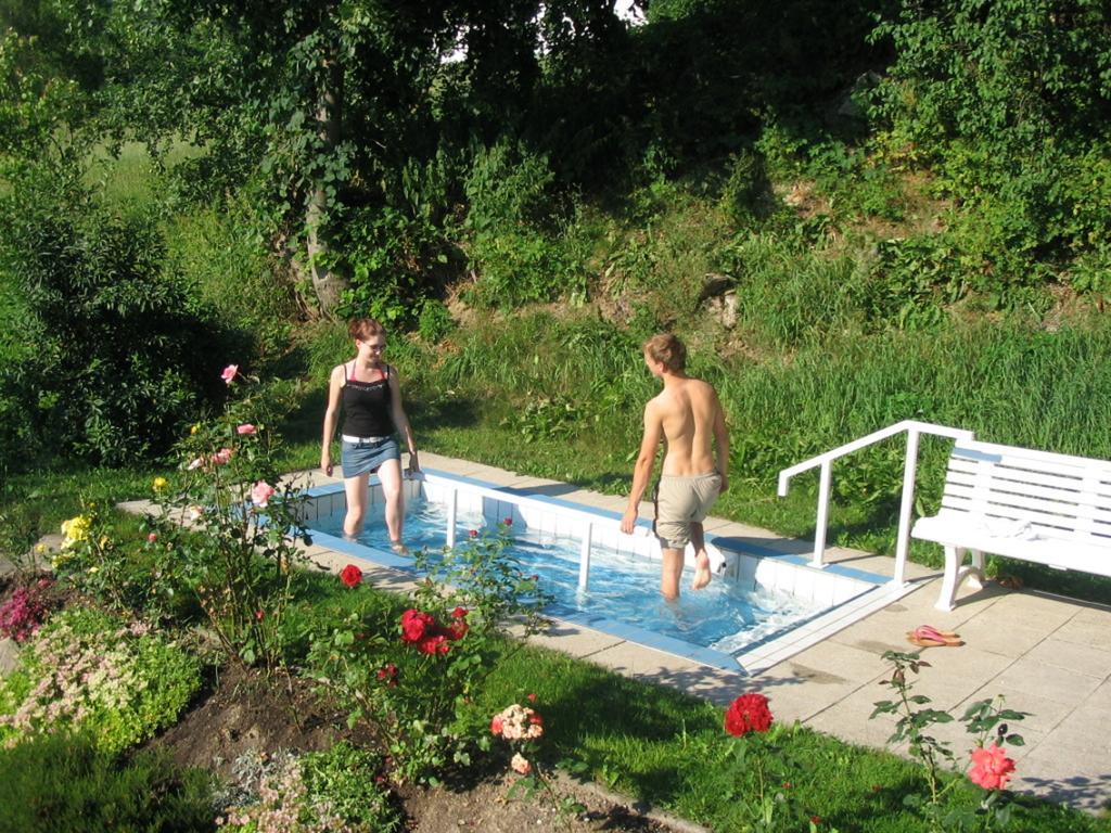 דראכזלשריד Wellness Ferienwohnungen Zellertalblick מראה חיצוני תמונה